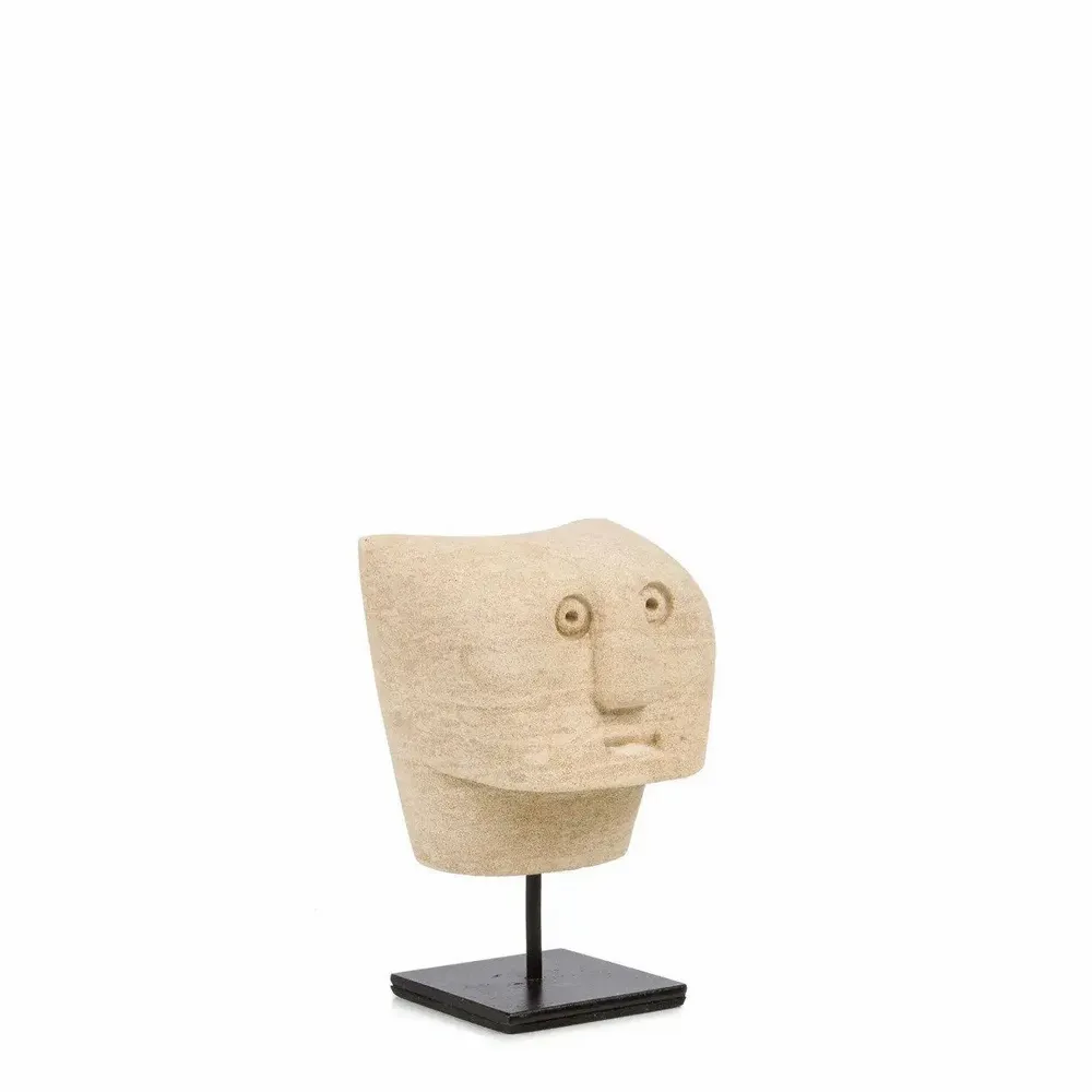 Sculptures, statuettes and miniatures - The Sumba Stone #23 on Stand - BAZAR BIZAR LIVING