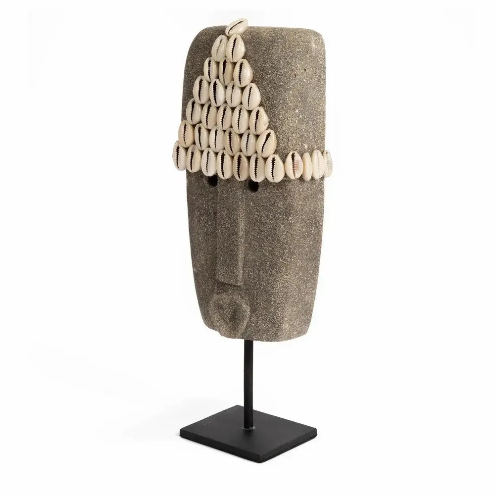 Sculptures, statuettes and miniatures - The Sumba Stone #32 on Stand - BAZAR BIZAR LIVING