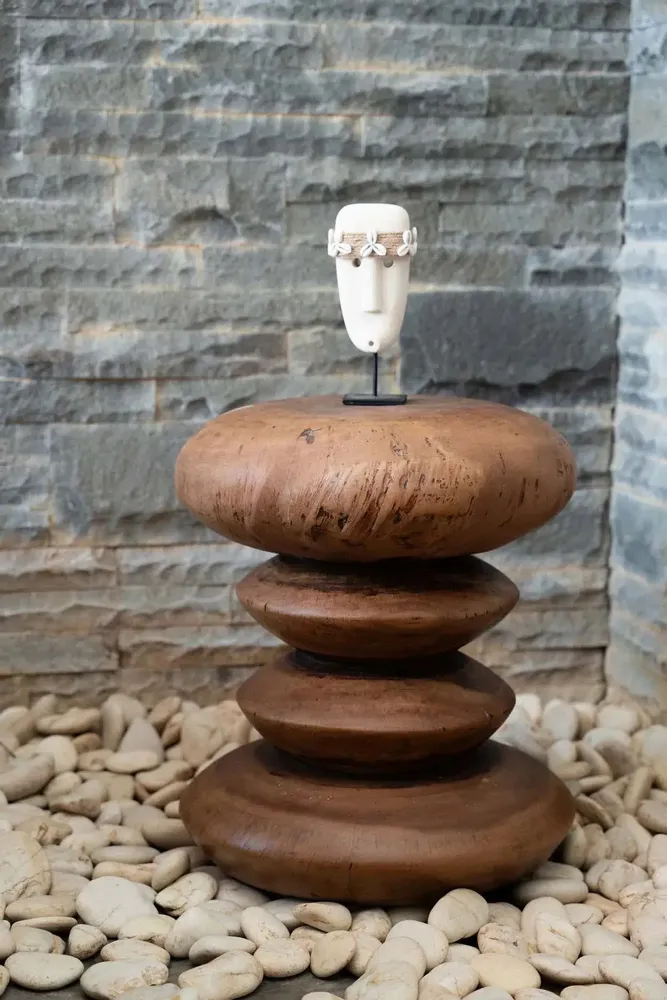 Sculptures, statuettes et miniatures - La Pierre Décorative Sumba #34 - BAZAR BIZAR LIVING