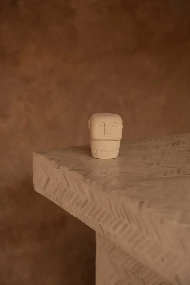 Sculptures, statuettes and miniatures - The Sumba Stone Statue #09 - BAZAR BIZAR LIVING