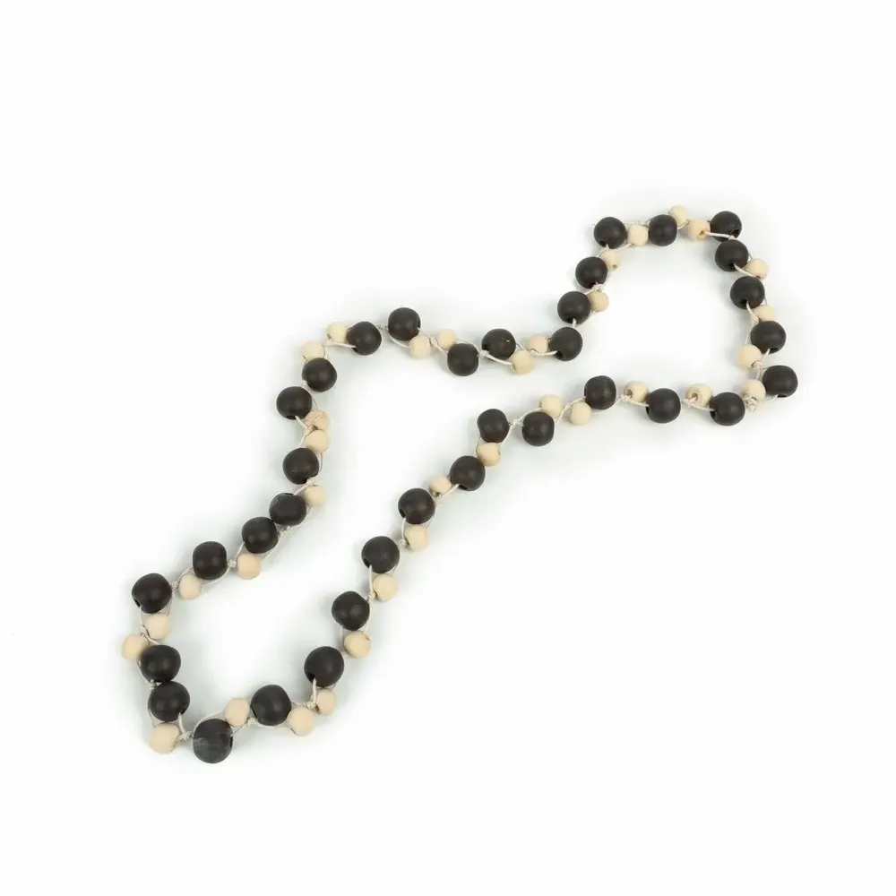 Bijoux - Le Collier Canggu - Noir Naturel - BAZAR BIZAR LIVING
