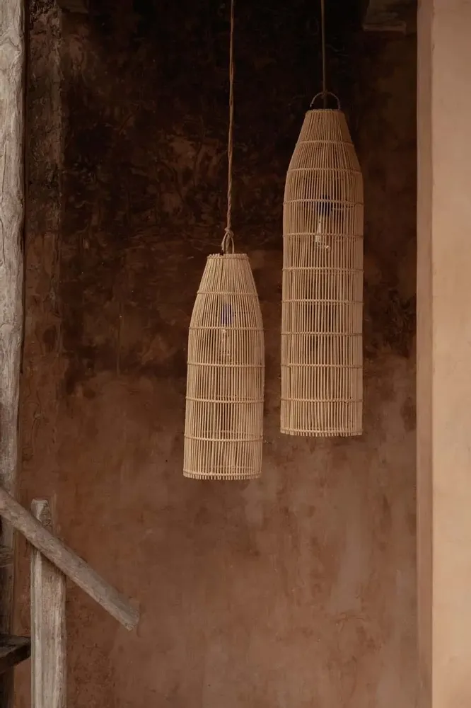 Blinds - The Fish Trap Pendant - Natural - M - BAZAR BIZAR LIVING