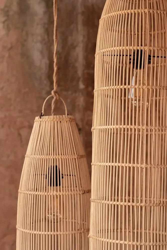 Blinds - The Fish Trap Pendant - Natural - M - BAZAR BIZAR LIVING
