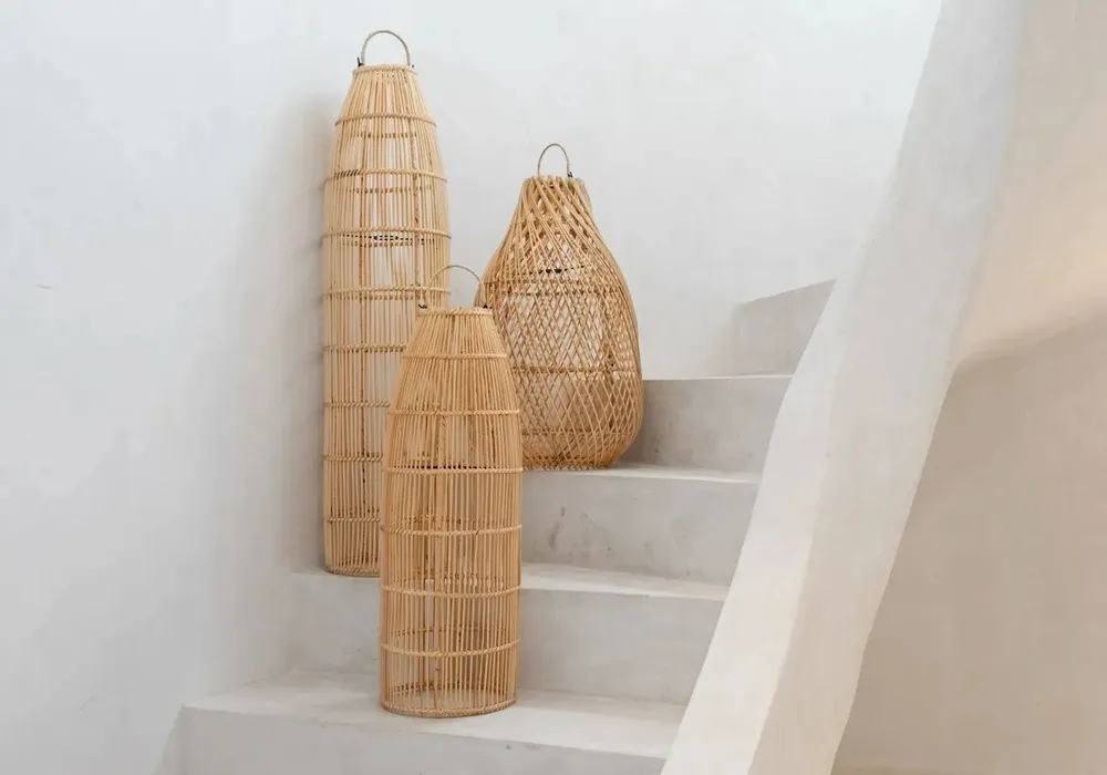 Blinds - The Fish Trap Pendant - Natural - M - BAZAR BIZAR LIVING