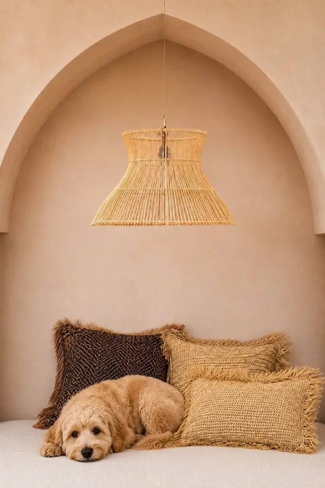 Blinds - The Flirt Pendant - Natural - L - BAZAR BIZAR LIVING