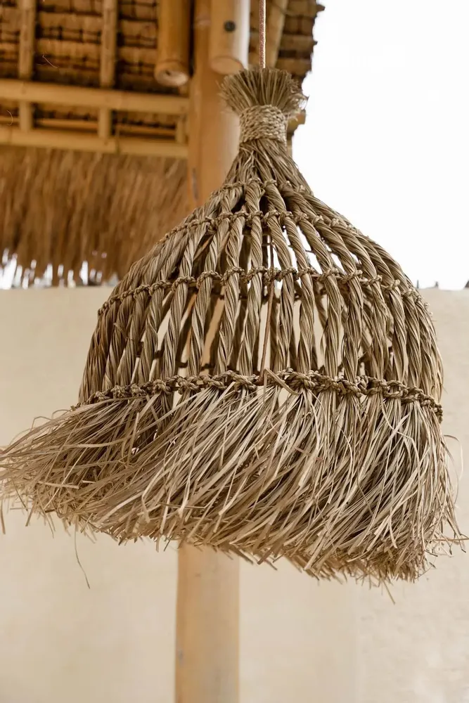 Blinds - The Guagua Pendant - Natural - L - BAZAR BIZAR LIVING