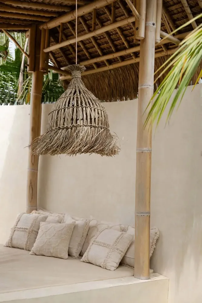 Blinds - The Guagua Pendant - Natural - L - BAZAR BIZAR LIVING