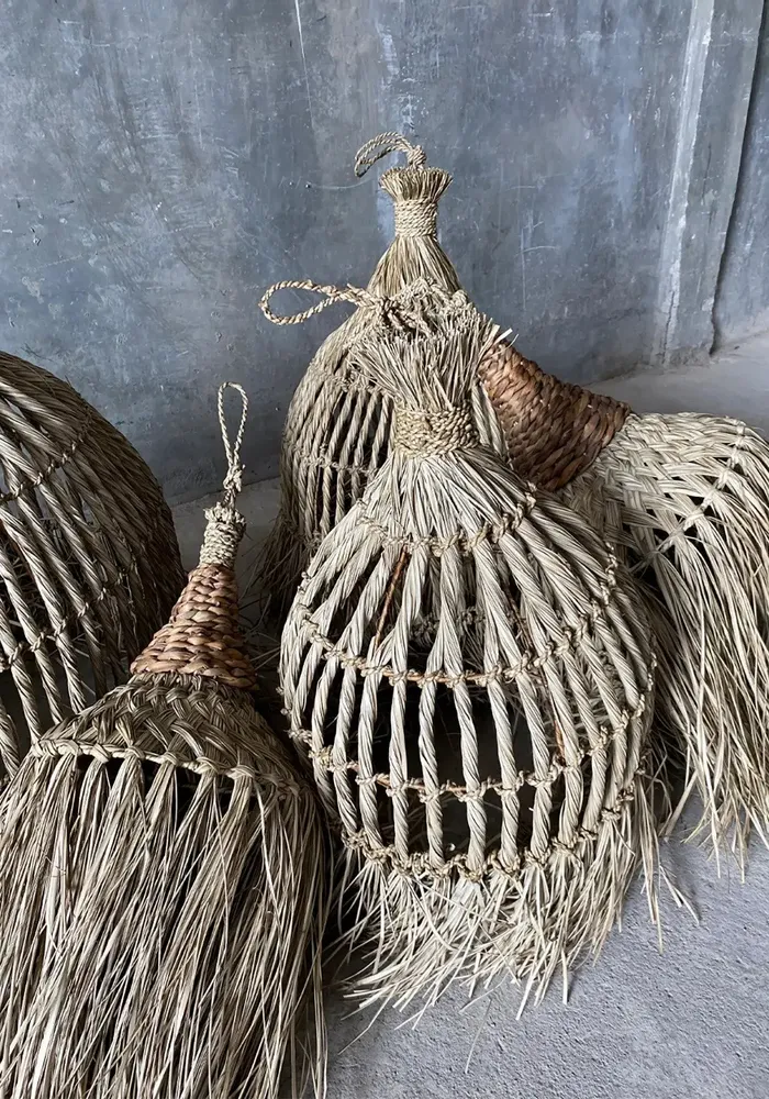 Blinds - The Guagua Pendant - Natural - L - BAZAR BIZAR LIVING