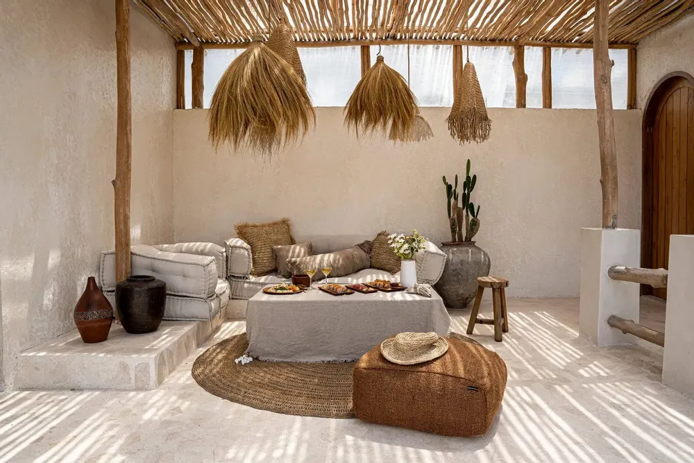 Blinds - The Rayung Hut Pendant - Natural - L - BAZAR BIZAR LIVING