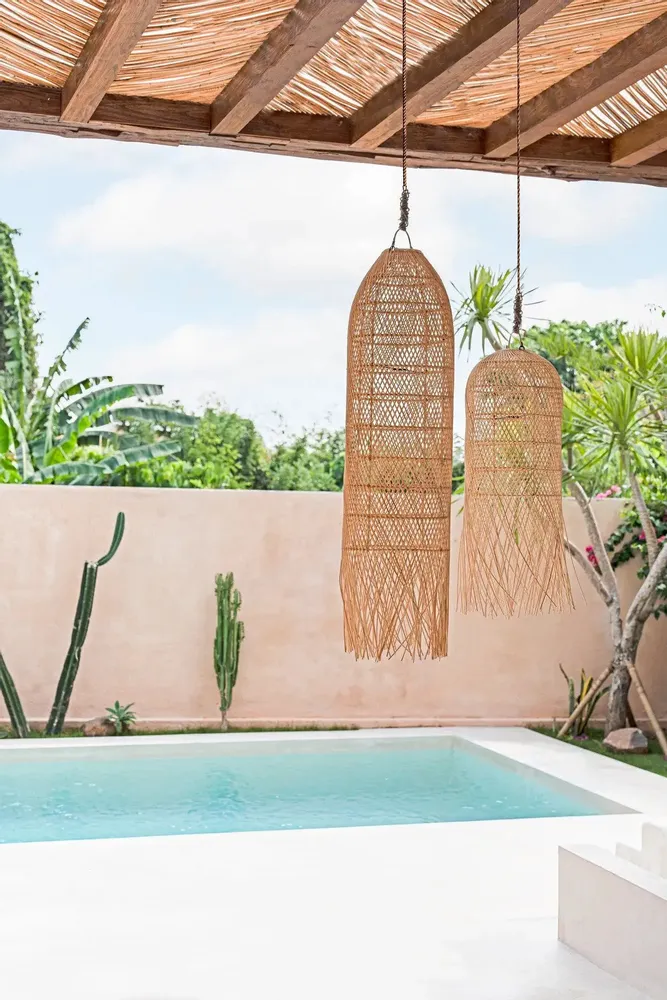 Blinds - The Squid Pendant - Natural - L - BAZAR BIZAR LIVING