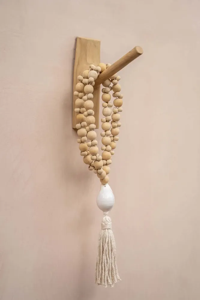 Bijoux - Le Collier Kubu - Naturel Blanc - BAZAR BIZAR LIVING