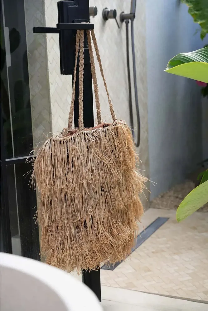 Bags and totes - The Raffia Bahamas Tote - Natural - BAZAR BIZAR LIVING