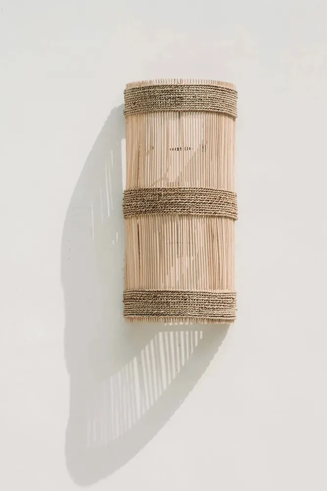 Wall lamps - The Jalal Wall Applique - Natural - M - BAZAR BIZAR LIVING