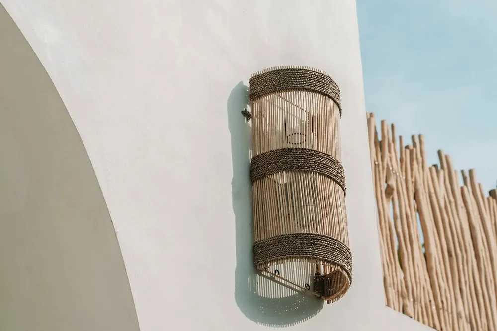 Wall lamps - The Jalal Wall Applique - Natural - M - BAZAR BIZAR LIVING
