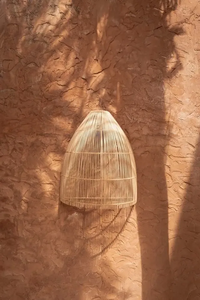 Wall lamps - The Lalo Wall Applique - Natural - L - BAZAR BIZAR LIVING