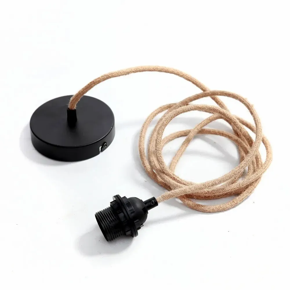 Ceiling lights - Fitting Lamps Ceiling - Natural Black - 1 Fitting - BAZAR BIZAR LIVING