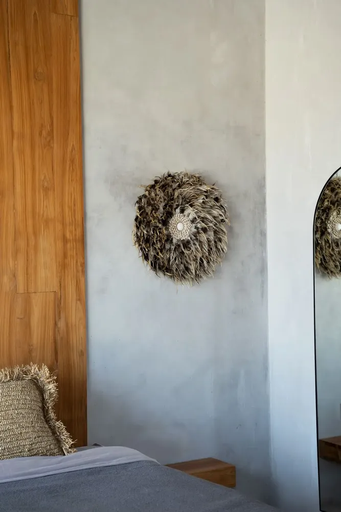 Other wall decoration - The Coastal Juju - Grey Brown - M - BAZAR BIZAR LIVING