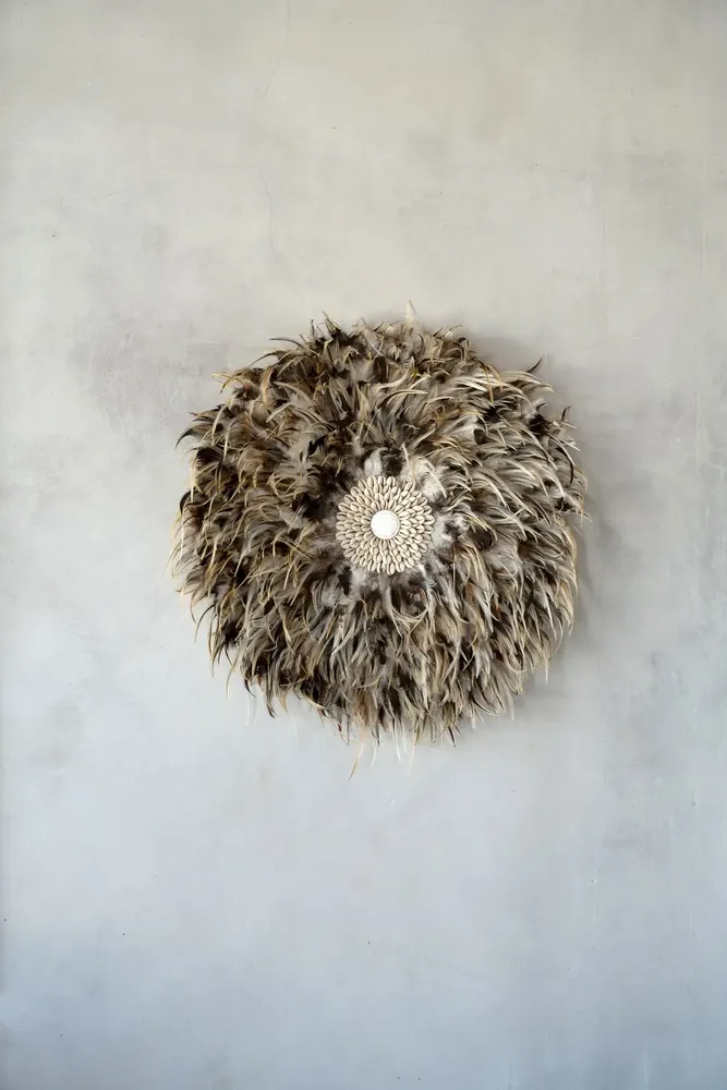 Other wall decoration - The Coastal Juju - Grey Brown - M - BAZAR BIZAR LIVING