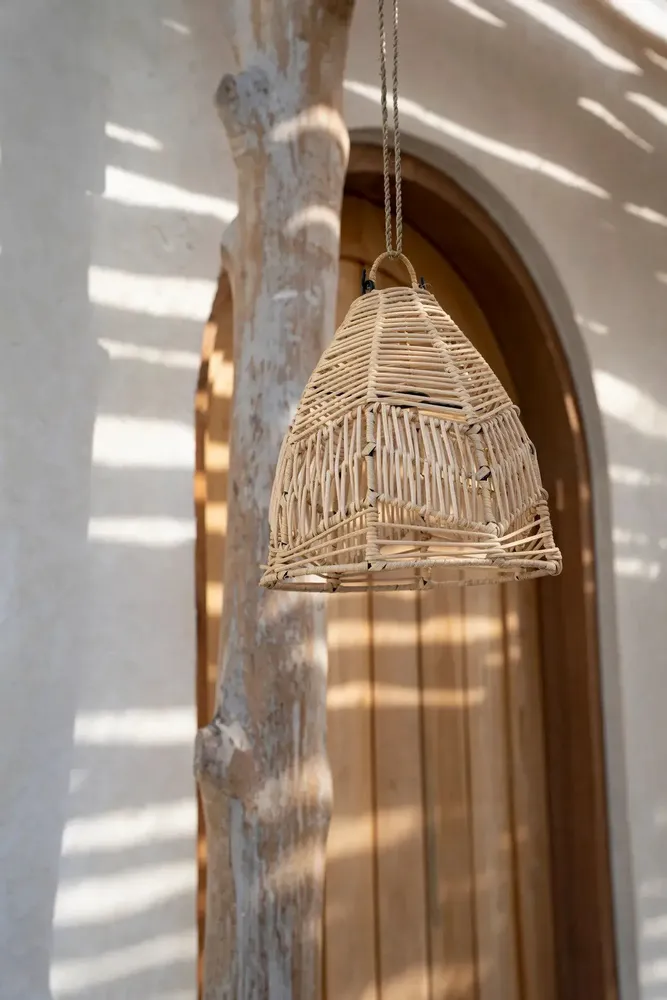 Blinds - The Bala Pendant - Natural - S - BAZAR BIZAR LIVING