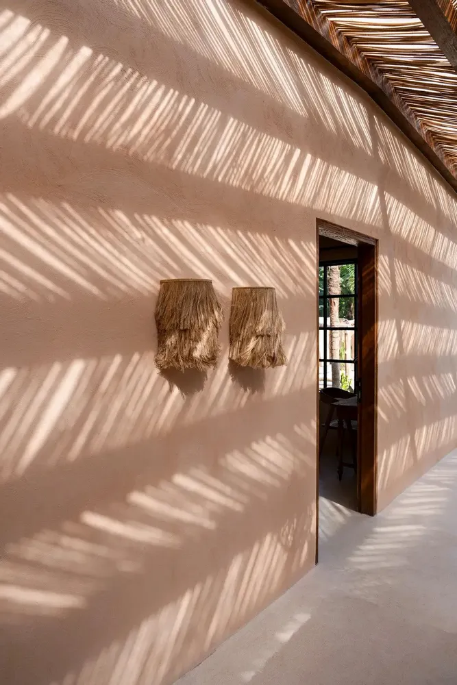 Wall lamps - The Abaca Wall Applique - Natural - S - BAZAR BIZAR LIVING