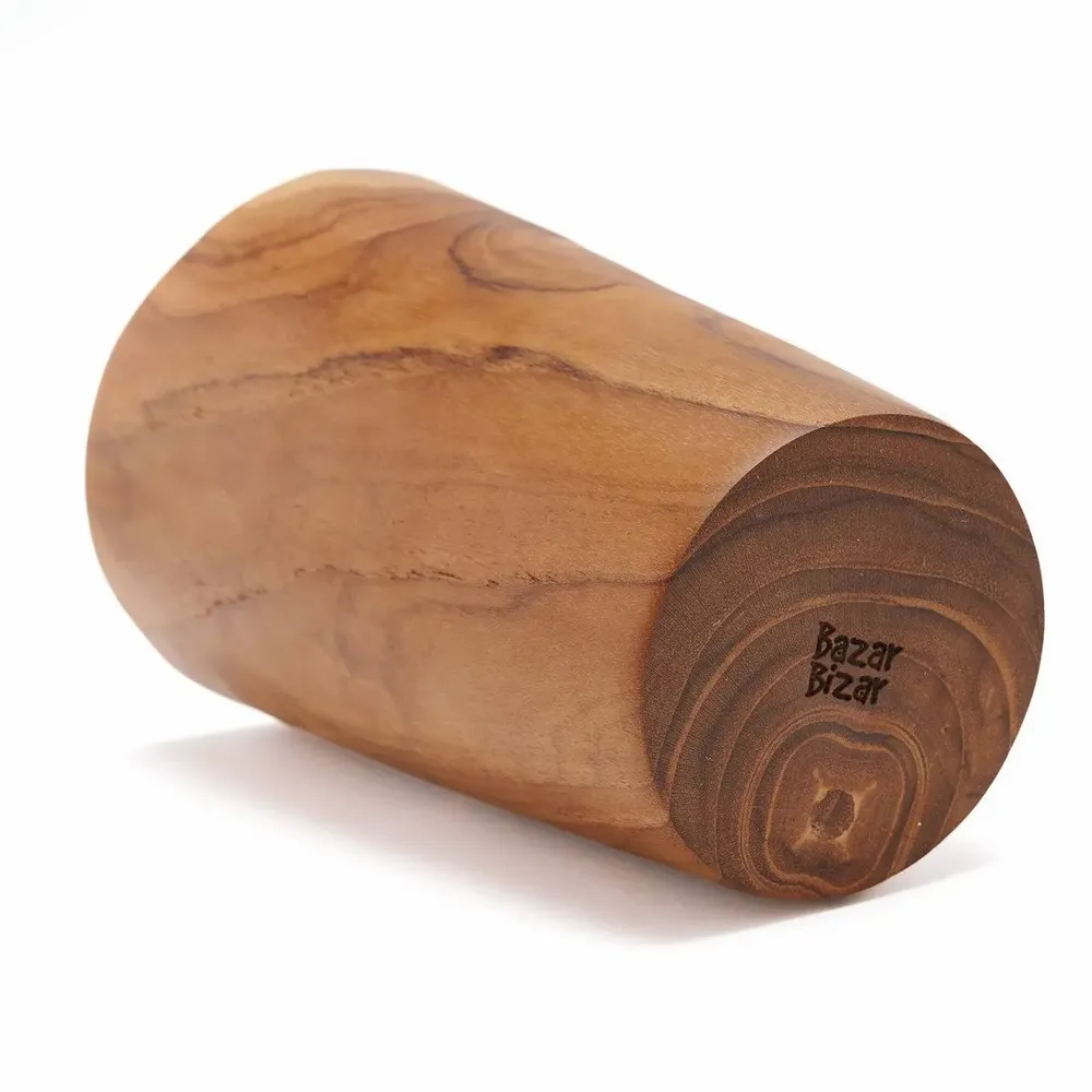 Kitchen utensils - The Teak Root Cup - Low - BAZAR BIZAR LIVING
