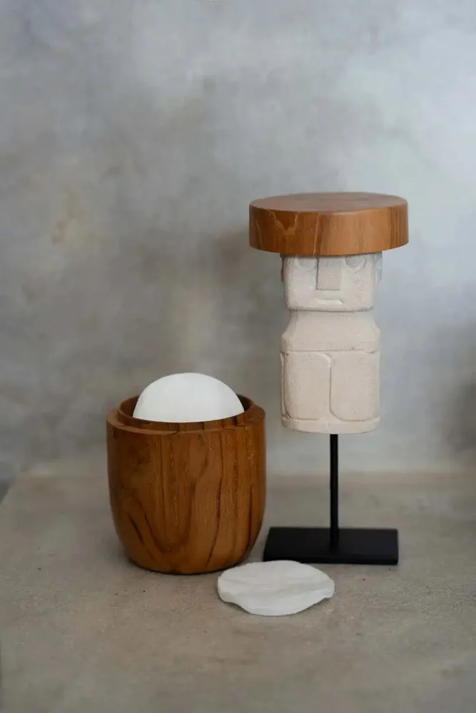 Couverts & ustensiles de cuisine - Le Pot Teak Root Bas - M - BAZAR BIZAR LIVING