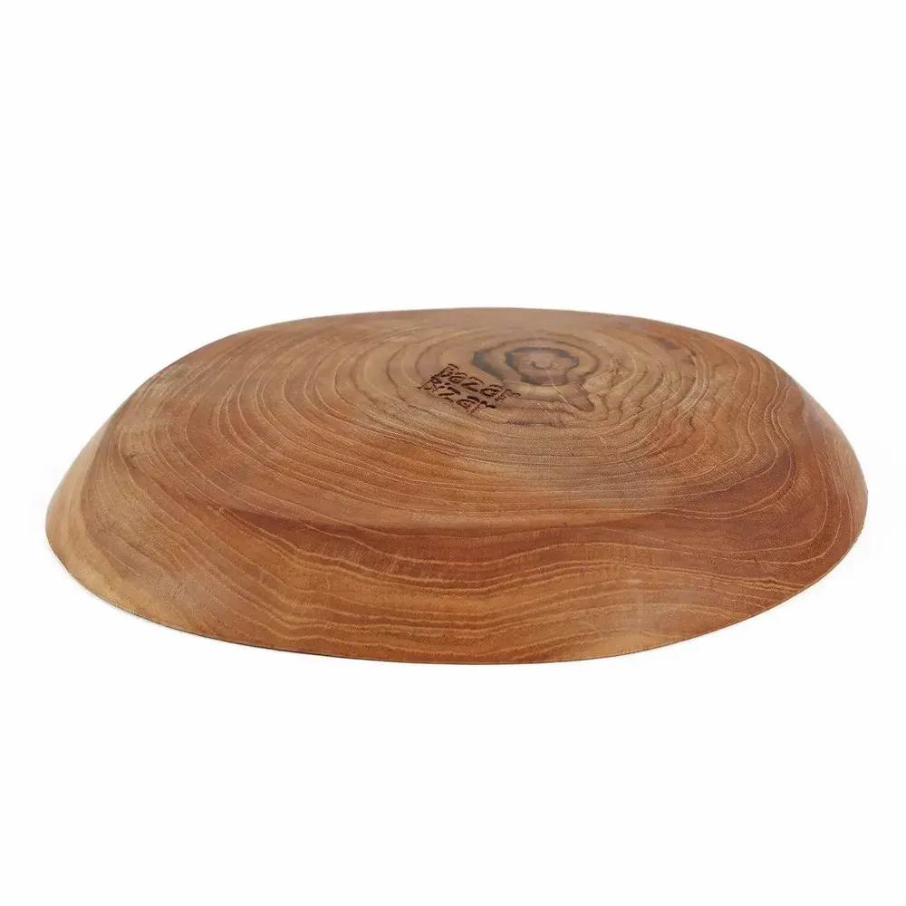 Assiettes au quotidien - L’Assiette Teak Root Organic - BAZAR BIZAR LIVING