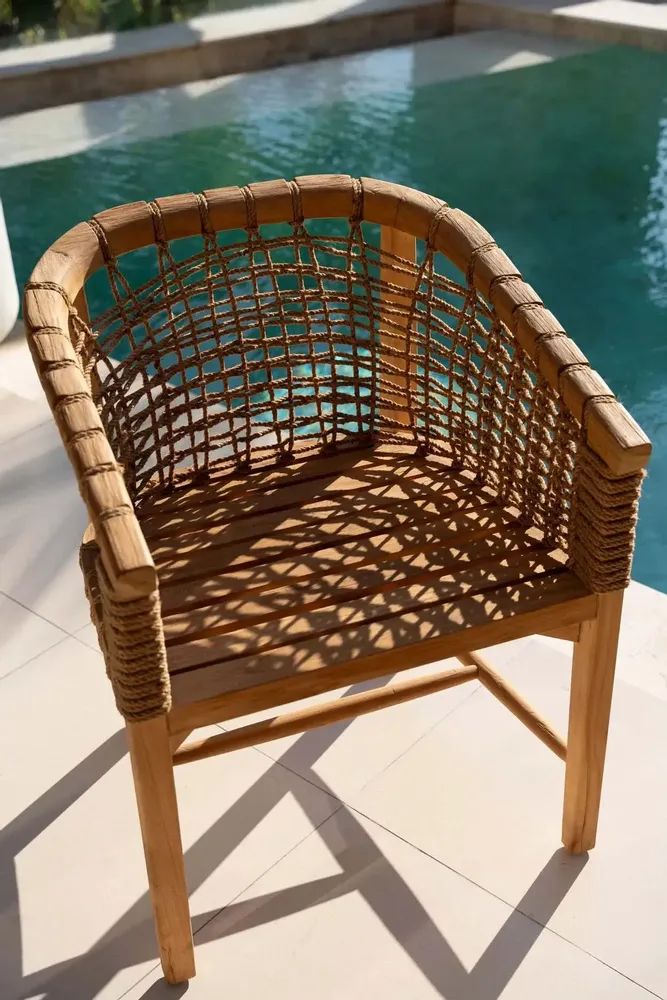 Chaises - La chaise de salle à manger Tugu - Extérieur - BAZAR BIZAR LIVING