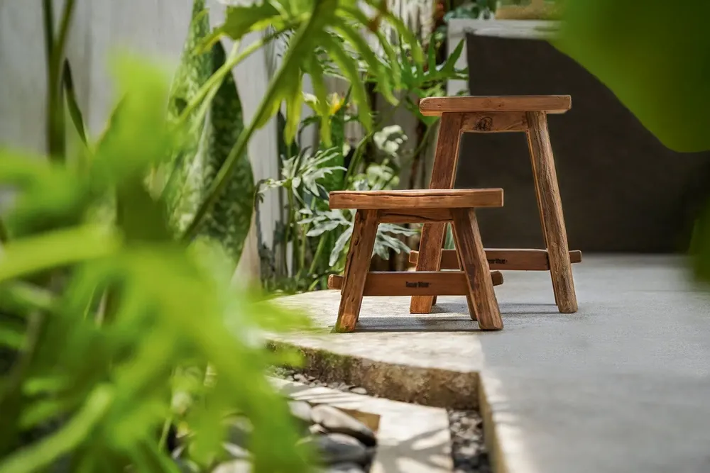 Stools - The Shoji Stool - Natural - L - BAZAR BIZAR LIVING