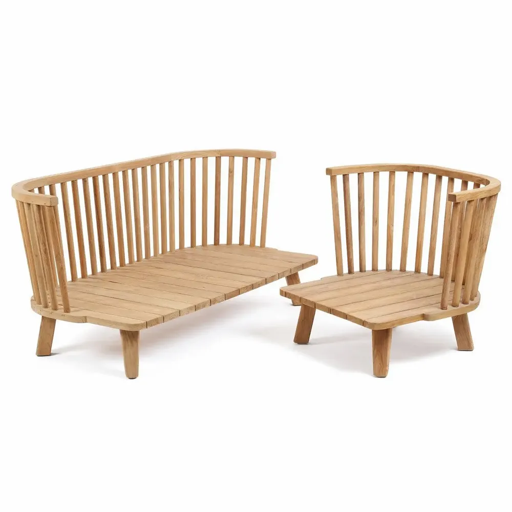 Sofas - The Malawi Two Seater - Natural Beige - BAZAR BIZAR LIVING