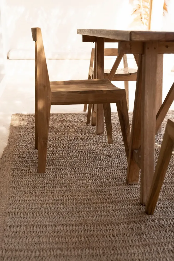 Chaises - La Chaise de Salle à Manger Paxi - Naturel - Extérieur - BAZAR BIZAR LIVING