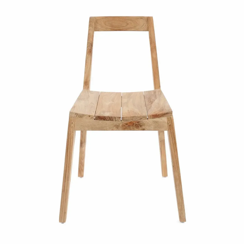 Chaises - La Chaise de Salle à Manger Paxi - Naturel - Extérieur - BAZAR BIZAR LIVING
