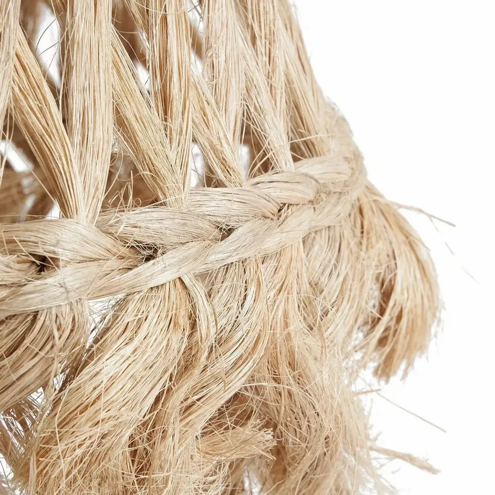 Blinds - The Abaca Jelly Fish Pendant - Natural - L - BAZAR BIZAR LIVING