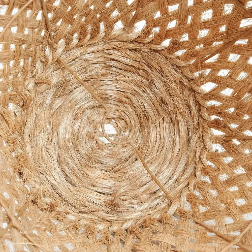 Blinds - The Abaca Jelly Fish Pendant - Natural - L - BAZAR BIZAR LIVING