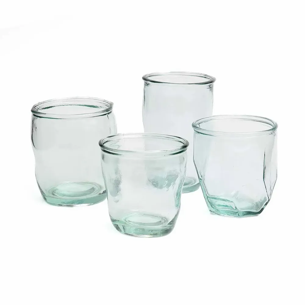 Glass - The Yang Glass - Blue - BAZAR BIZAR LIVING