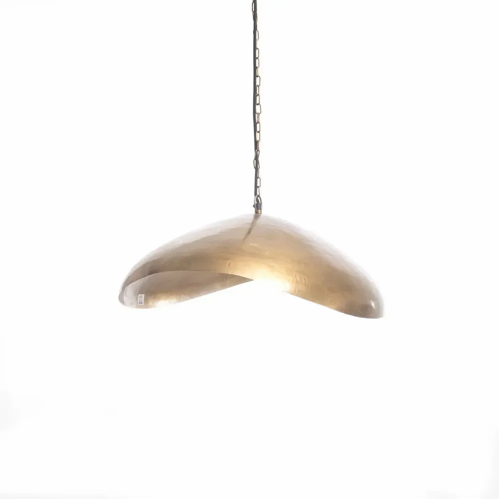 Ceiling lights - The Fortune Cookie Pendant - Brass - XL - BAZAR BIZAR LIVING