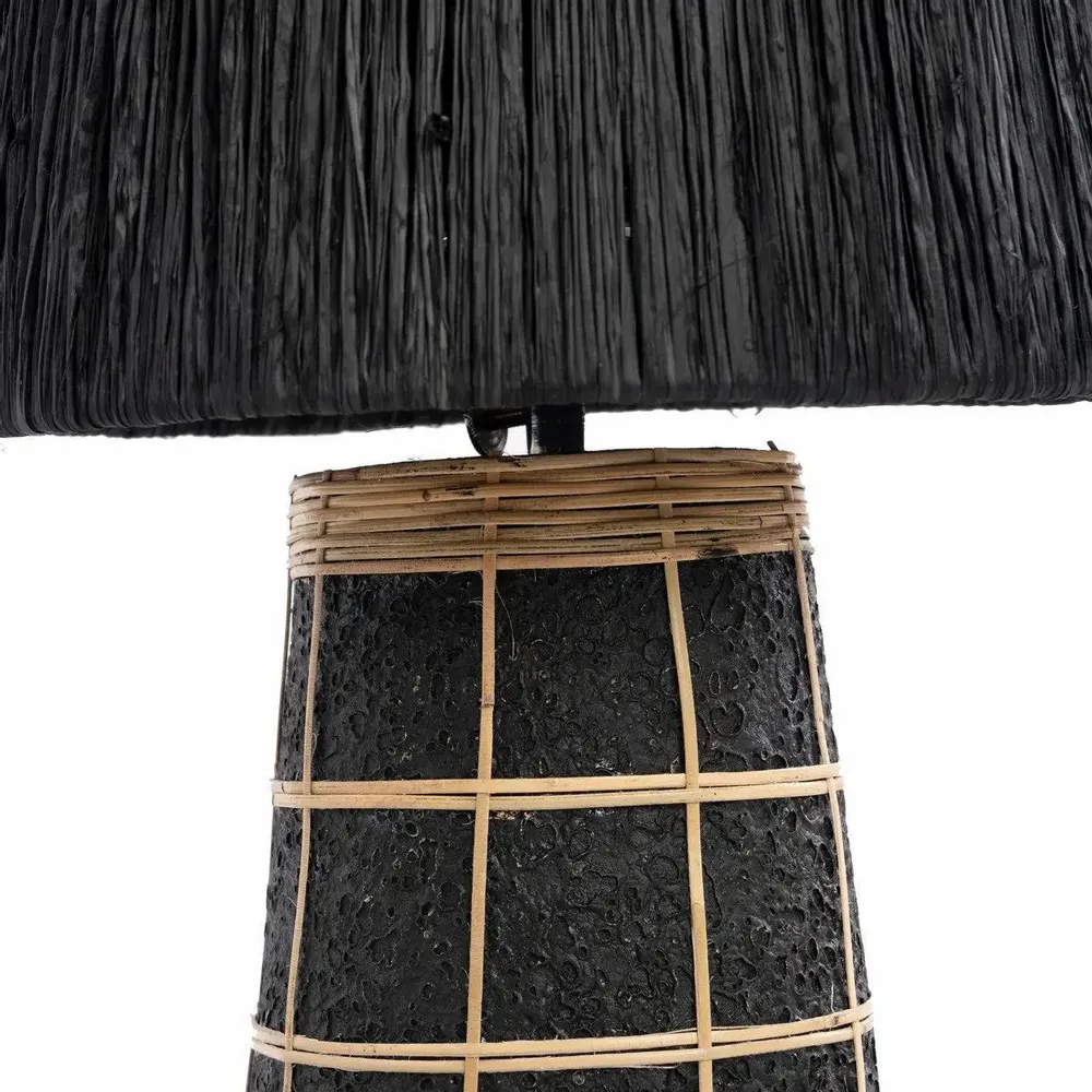 Lampes à poser - La Lampe de Table Naxos - Noir Naturel - BAZAR BIZAR LIVING