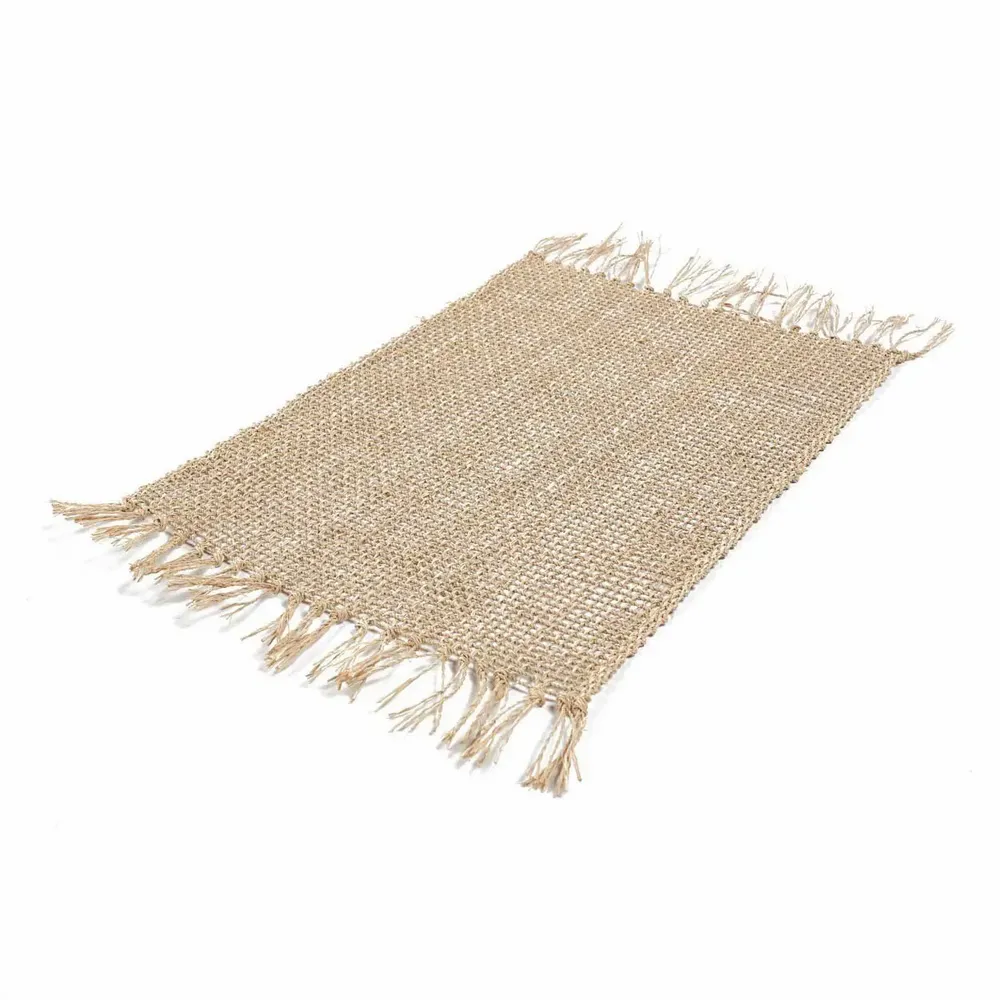 Placemats - The Isey Seagrass Placemat - Natural - BAZAR BIZAR LIVING