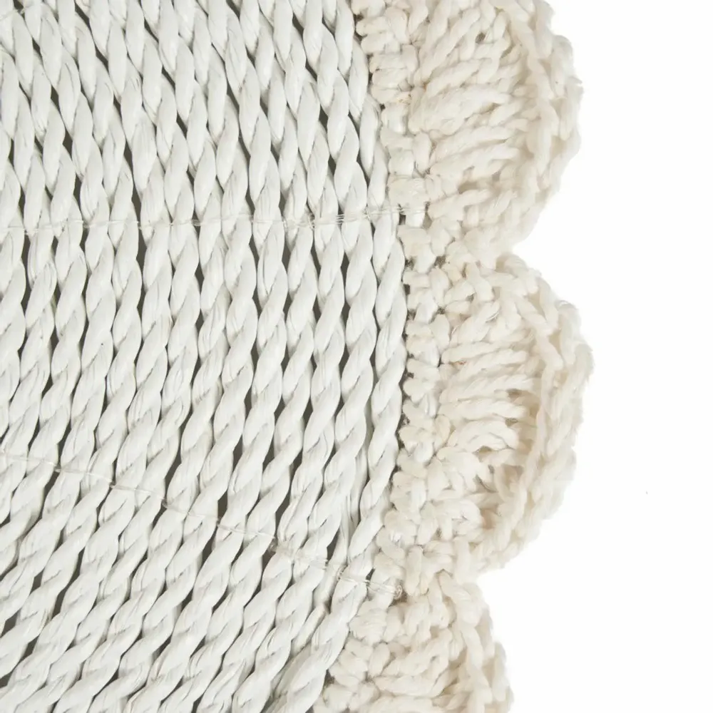 Sets de table - Le Set de Table Macrame Marriage - Blanc - BAZAR BIZAR LIVING