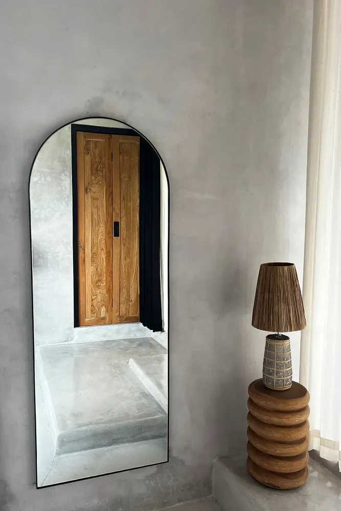 Table lamps - The Naxos Table Lamp - Concrete Natural - BAZAR BIZAR LIVING