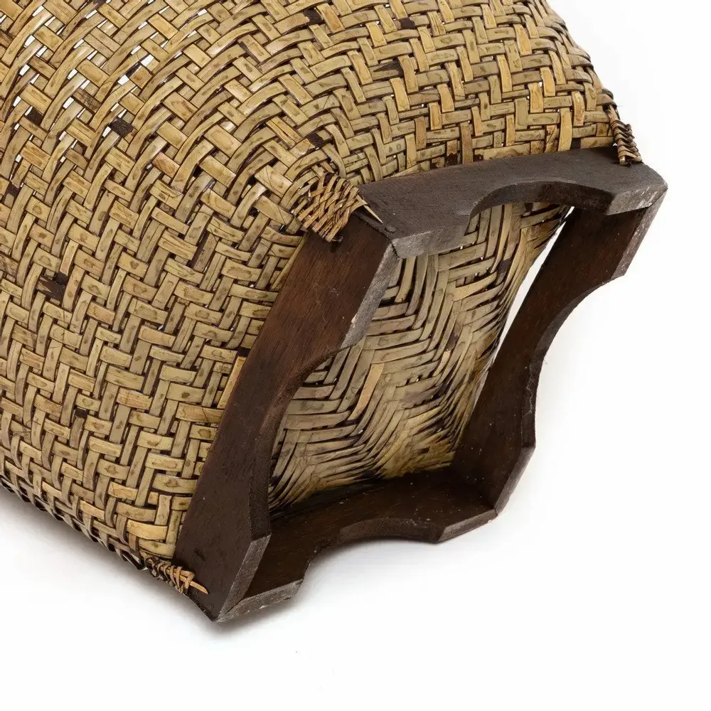 Caskets and boxes - The Colonial Storage Basket - Natural Brown - M - BAZAR BIZAR LIVING