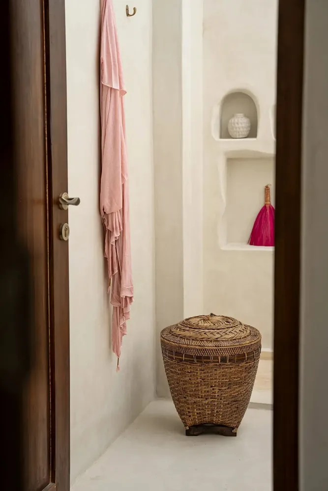 Caskets and boxes - The Colonial Storage Basket - Natural Brown - L - BAZAR BIZAR LIVING