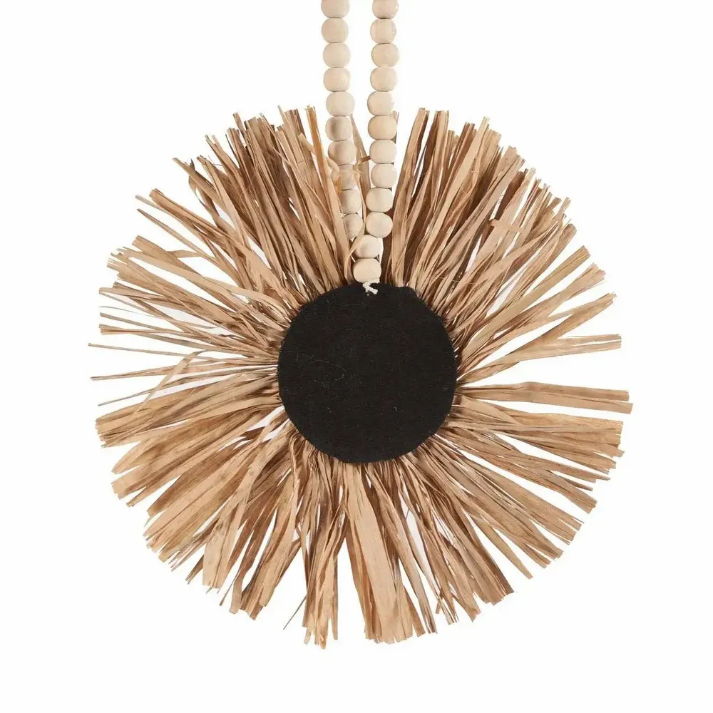 Objets de décoration - Le Pompon Raffia Bunga - Naturel - BAZAR BIZAR LIVING