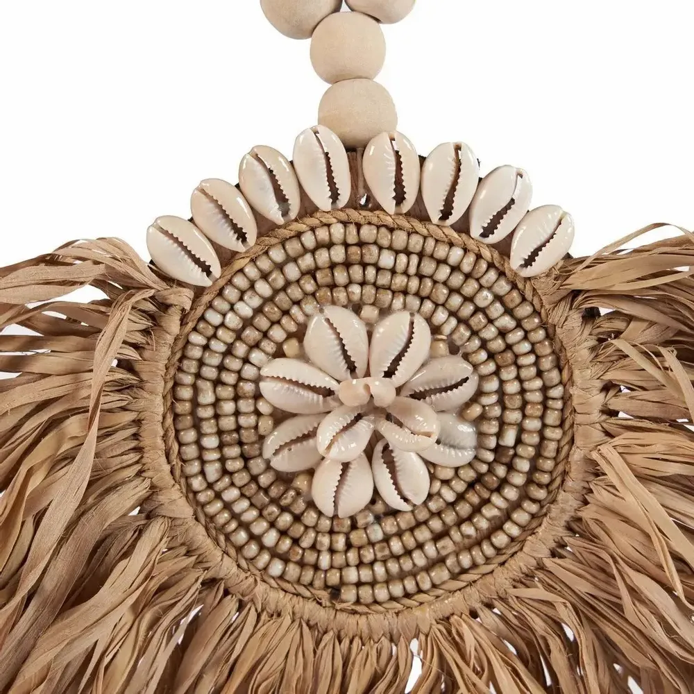 Objets de décoration - Le Pompon Raffia Tajoe - Naturel - BAZAR BIZAR LIVING