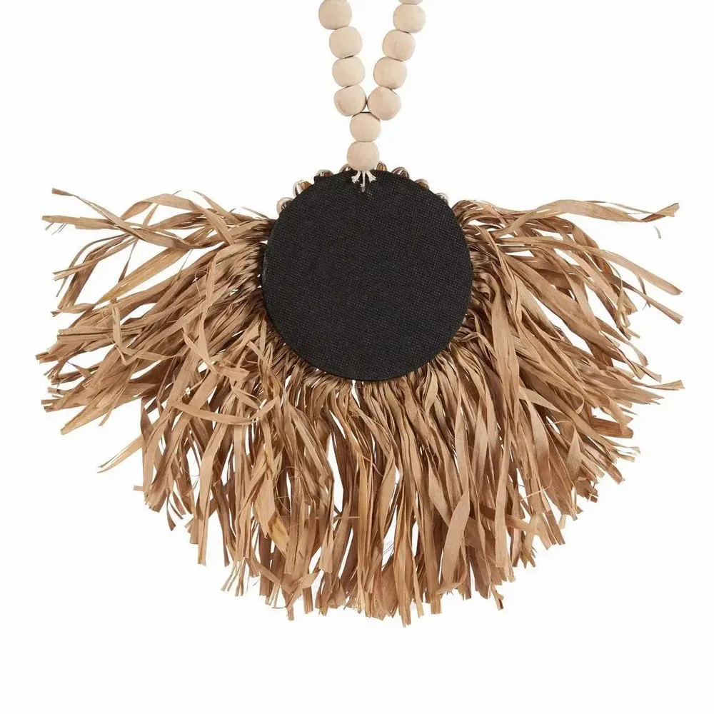 Objets de décoration - Le Pompon Raffia Tajoe - Naturel - BAZAR BIZAR LIVING