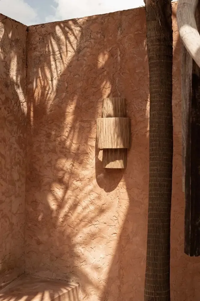 Wall lamps - The Ohana Wall Applique - Natural - BAZAR BIZAR LIVING