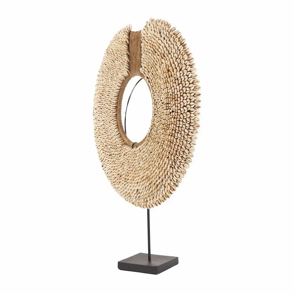 Sculptures, statuettes and miniatures - The Shell Réunion on Stand - Natural - BAZAR BIZAR LIVING