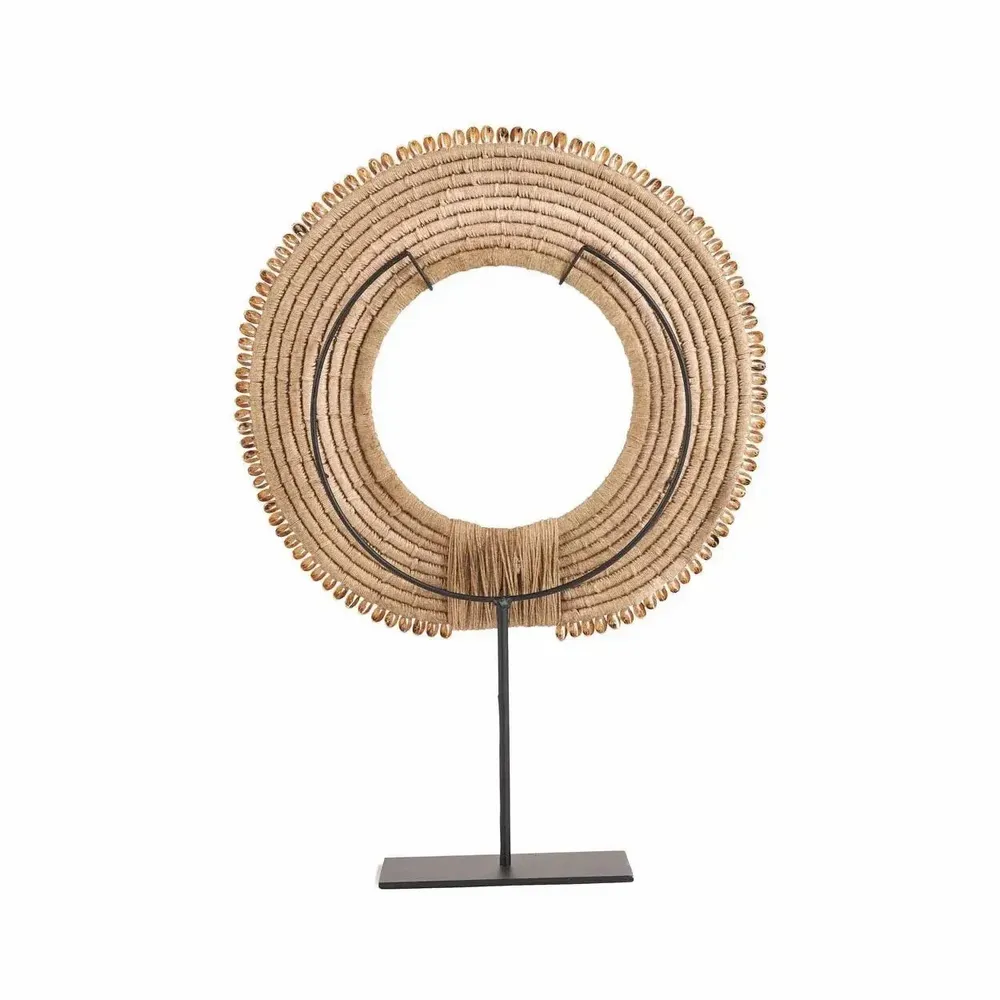 Decorative objects - The Shell Corsica on Stand - Natural - BAZAR BIZAR LIVING