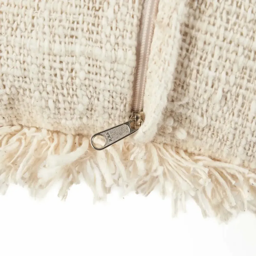 Coussins - La Housse de Coussin Gili Palm - Noir Naturel - BAZAR BIZAR LIVING