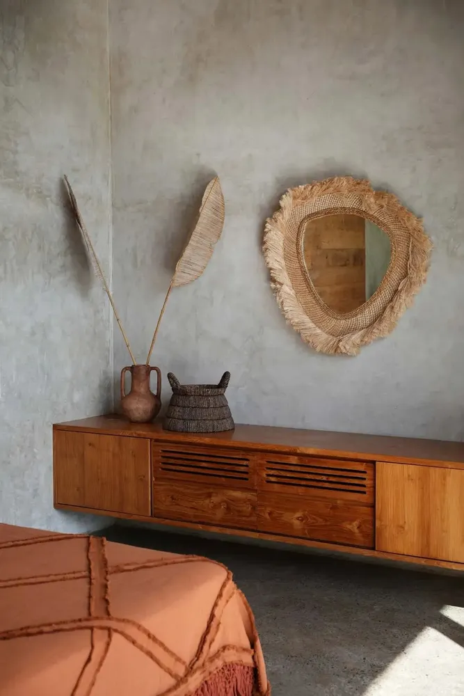 Miroirs - Le Miroir La Contessa - Naturel - L - BAZAR BIZAR LIVING